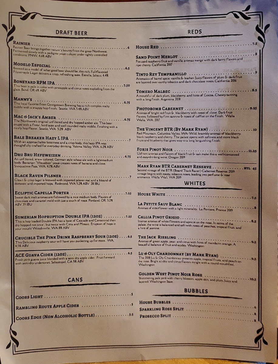 Indigo Lynnwood Menu - Image 5